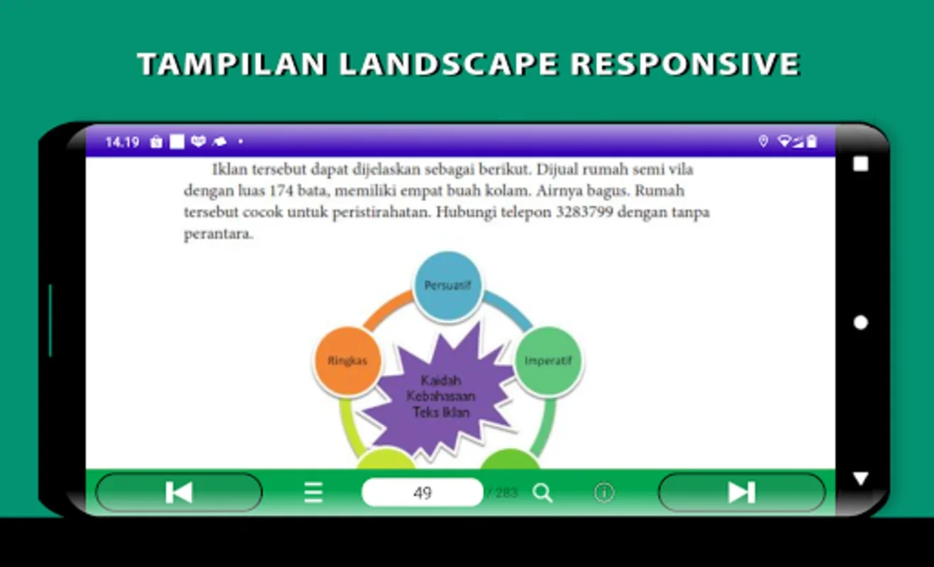 Bahasa Indonesia 8 Kurikulum 2013 for Android - No Downloading Needed