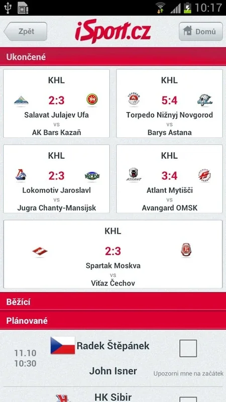 iSport.cz for Android - Stay Updated with Sports