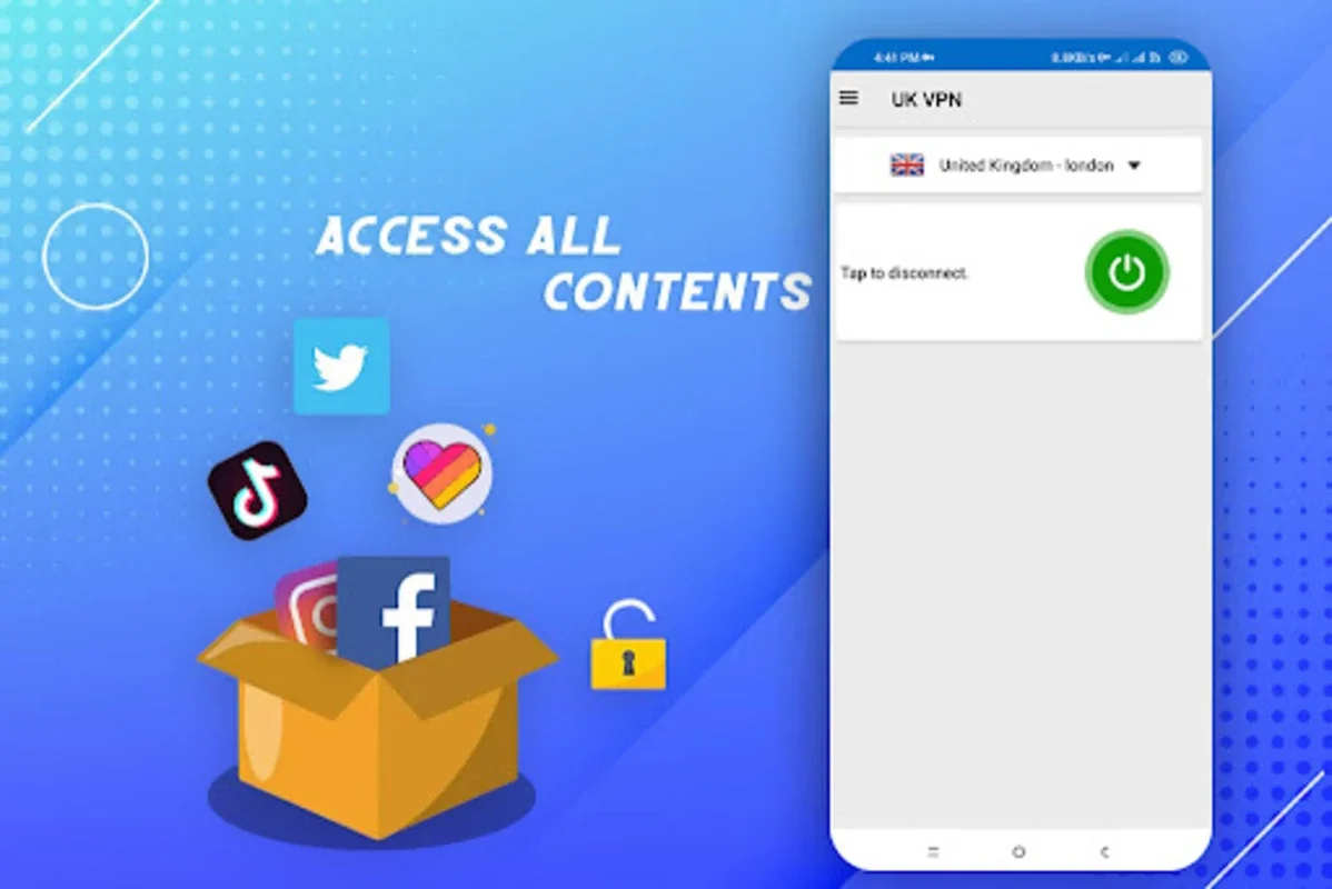 uk VPN for Android - Secure Online Browsing