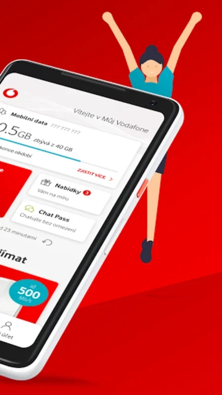 My Vodafone (CZ) for Android - Manage Mobile Services Easily
