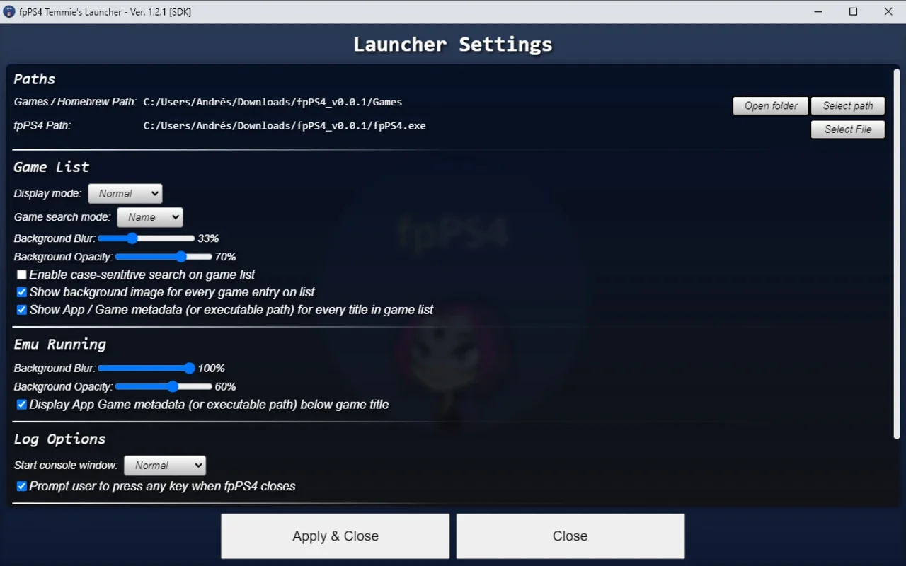 fpPS4 for Windows - A Functional PlayStation 4 Emulator