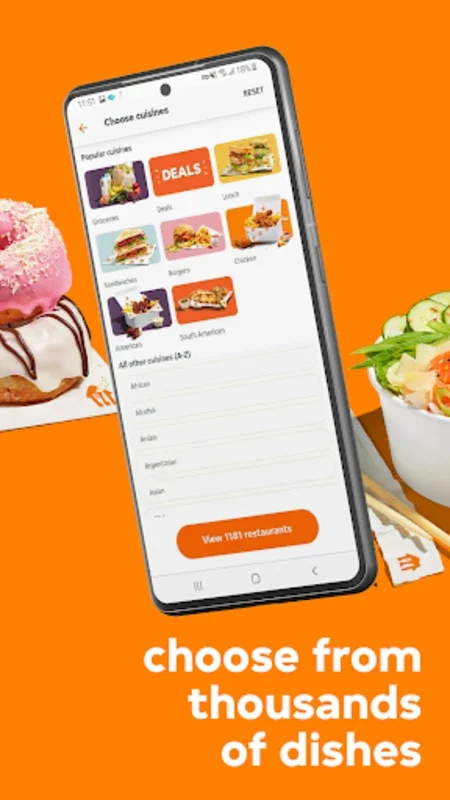 Just Eat UK for Android - Order Food Seamlessly