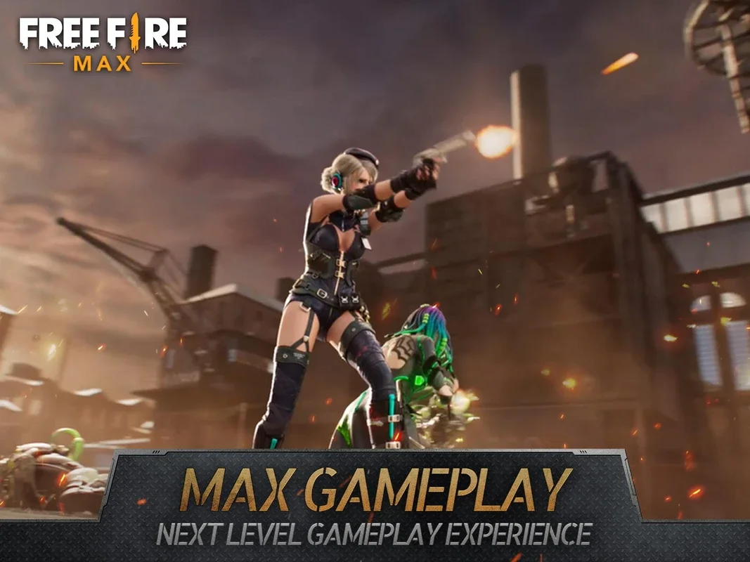 Free Fire MAX for Android - Enhanced Graphics and Battle Royale Fun