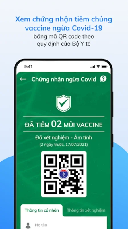 Sổ sức khỏe điện tử for Android: Manage Your Health