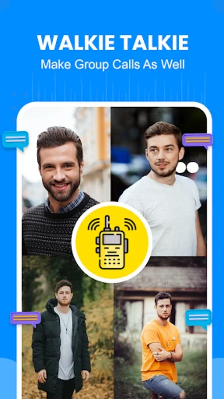 Walkie Talkie, Wi-Fi Intercom for Android - No Downloading Required