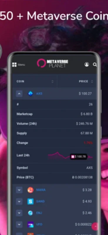 Metaverse Planet - Cryptocurrency for Android: Explore the Metaverse