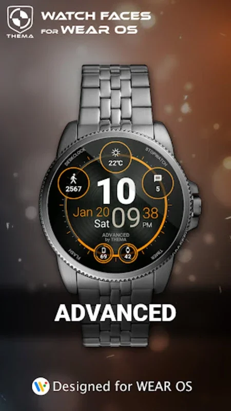 Advanced Watch Face for Android: Stylish & Functional