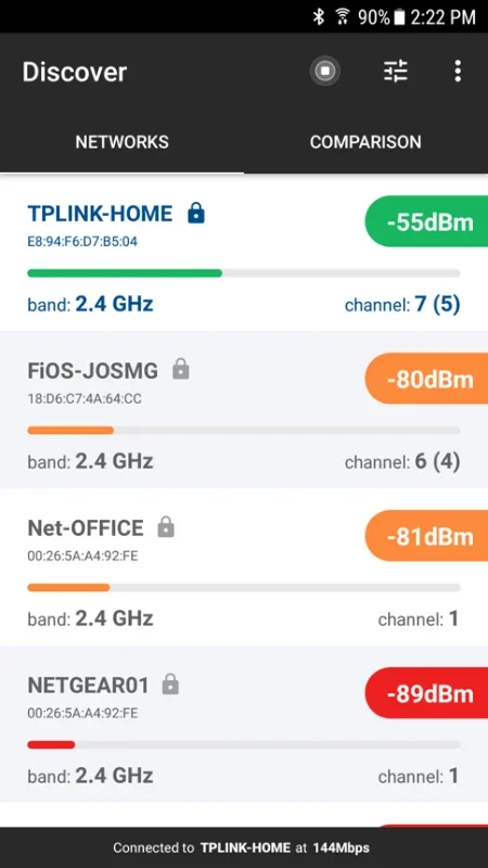 NetSpot for Android: Optimize Your WiFi Network