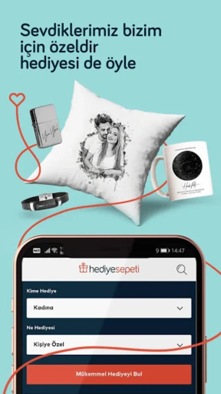 HediyeSepeti – Aynı Gün Hediye for Android: Personalized Gifts Galore