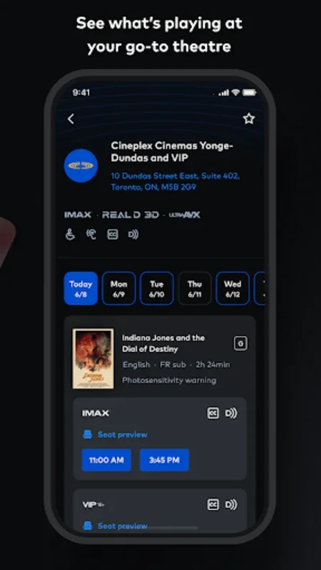 Cineplex for Android - Your Gateway to Ultimate Movie - Going Convenience