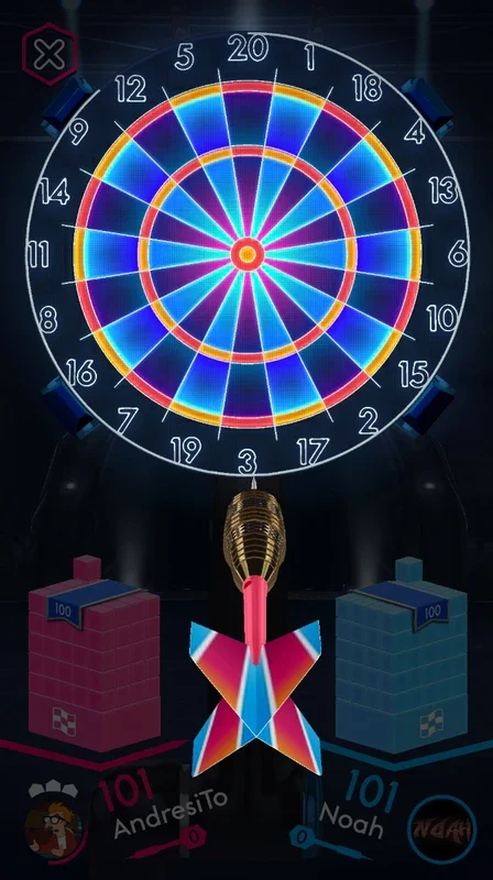 Darts of Fury for Android: Global 3D Dart Competitions