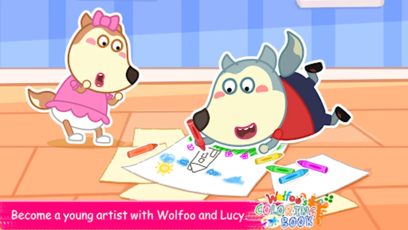 Wolfoo's Coloring Book for Android - Nurturing Creativity