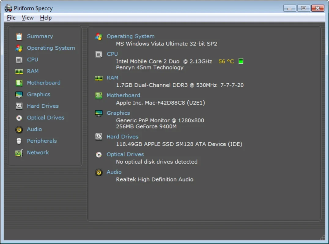 Speccy - System Information for Windows: Your Complete PC Health Checkup