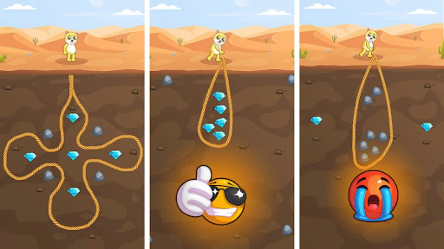 Gold Miner Draw to Collect for Android - Engaging Mining Game