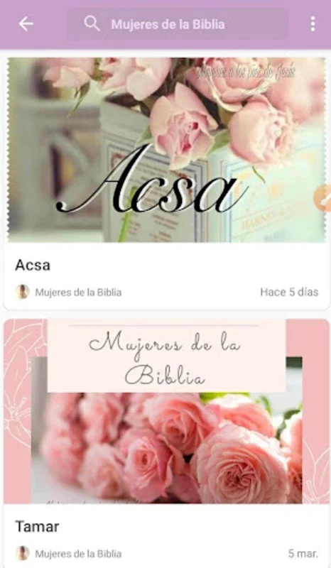 Mujeres a los pies de Jesús for Android - Empowering Christian Women