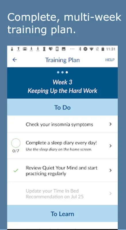 Insomnia Coach for Android: Enhance Your Sleep Patterns