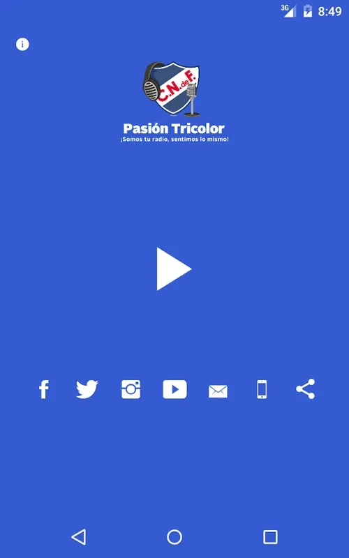 Pasion Tricolor 1010AM for Android - Unbeatable Club Coverage