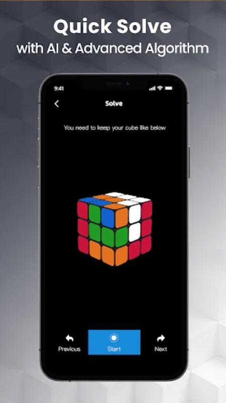 Rubiks Cube for Android - Solve All Cube Sizes Easily