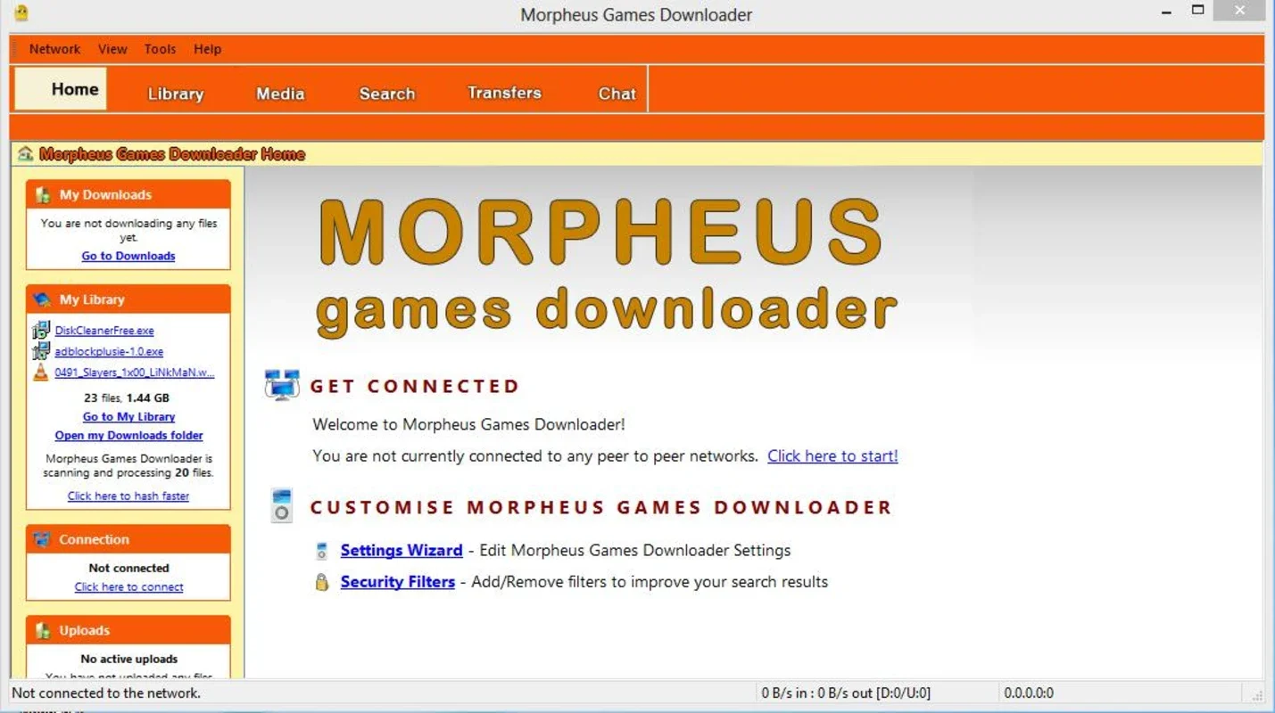 Morpheus Games Downloader for Windows - Fast Downloading