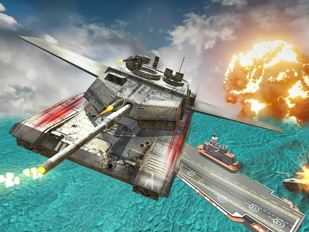 Flying Truck & Tank Air Attack for Android: Thrilling Air Combat