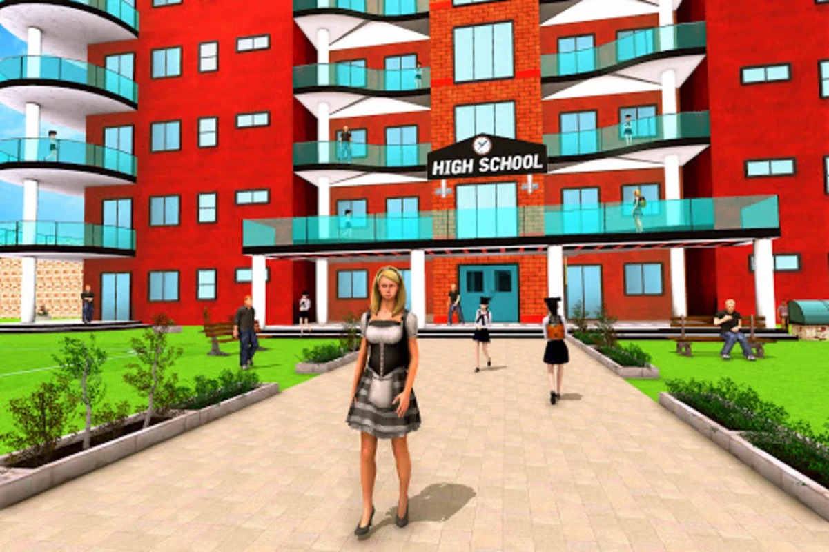 My High School Games Girl Life for Android - No Download Needed