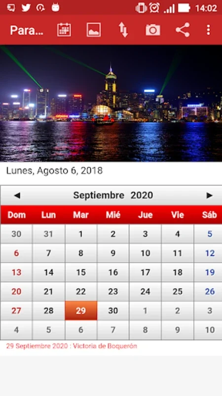 Paraguay Calendario 2020 for Android - Enhance Schedule Management