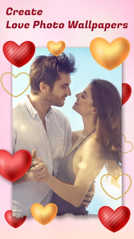 Romantic Love Photo Frame for Android: Create Romantic Photo Collages