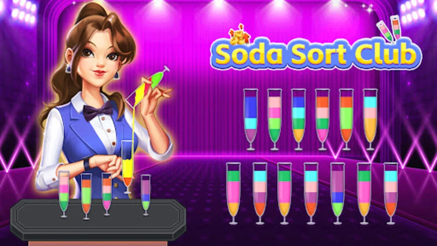 Soda Sort Club for Android: Engaging Sorting Game