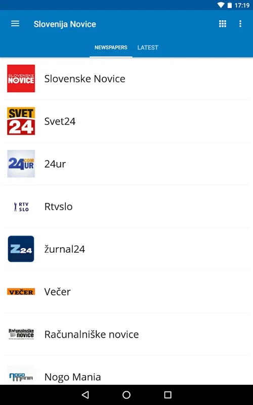 Slovenia News (Novice) for Android - Stay Informed