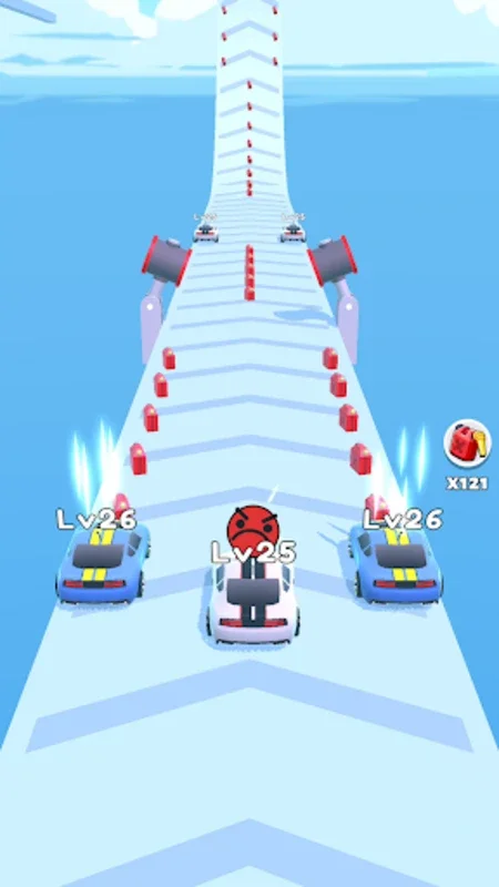 Merge Car Run for Android - Strategic Car Merging