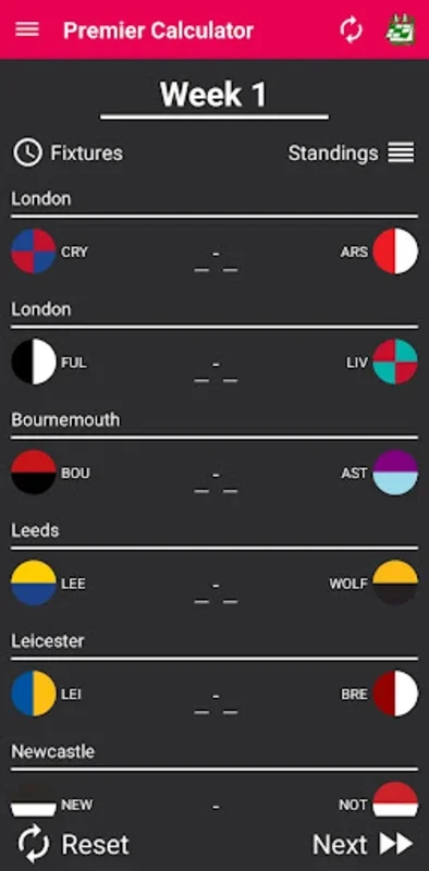 Premier Football Calculator 23 for Android: Predict Premier League Results