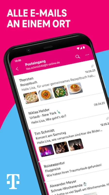 Telekom Mail for Android - Efficient Email Management