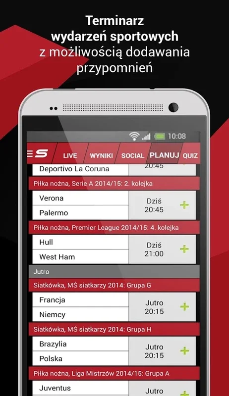 Sport.pl LIVE for Android - Unrivaled Sports Experience