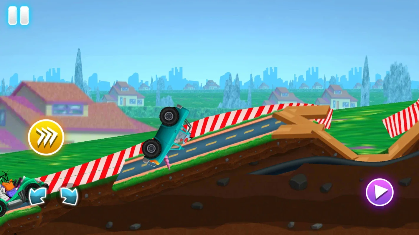 Oggy Super Speed Racing for Android: Fun 2D Racing with Oggy