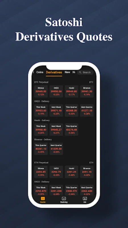 Satoshi for Android - Professional - Grade Financial Data