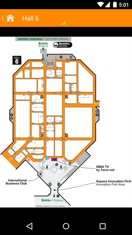 SIMA for Android - Navigate the Paris Agri-Business Show