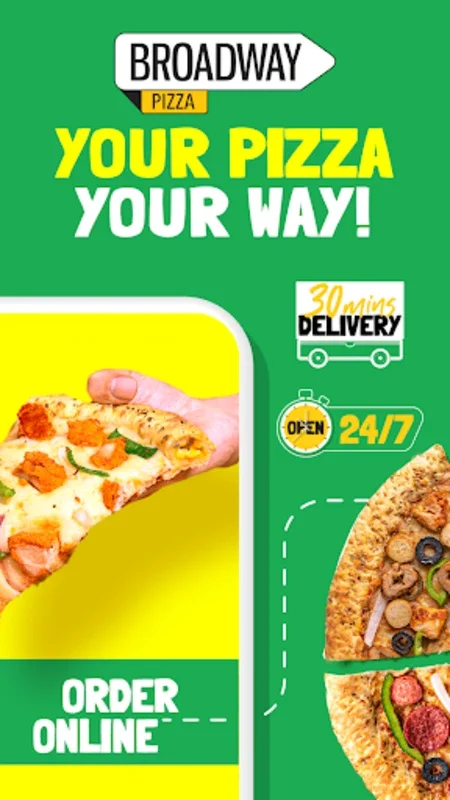 Broadway Pizza Official for Android - Discover the True Taste