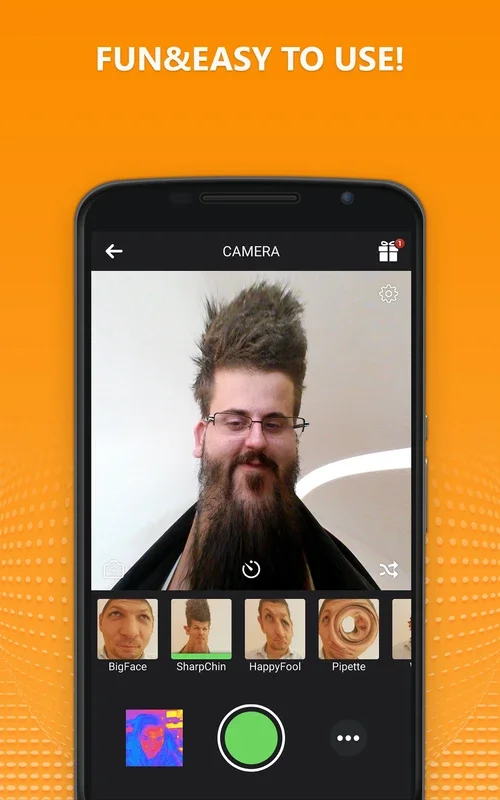 Funny Camera for Android: Wild Effects Galore