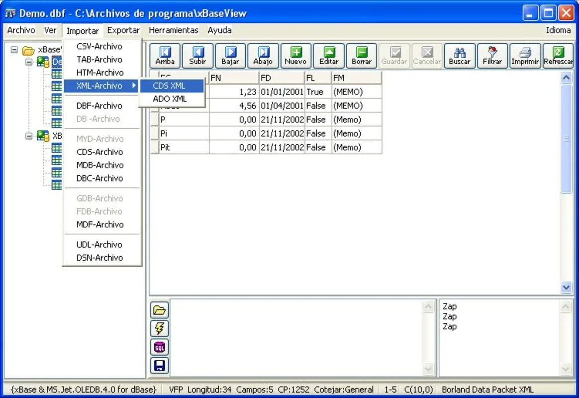 xBaseView for Windows - Efficient Data Viewing