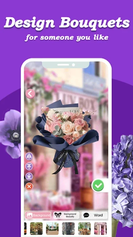 Flower Maker Game: Valentine for Android - Craft DIY Bouquets