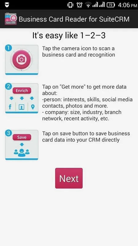 Business Card Reader for SuiteCRM for Android: Streamline Contact Management