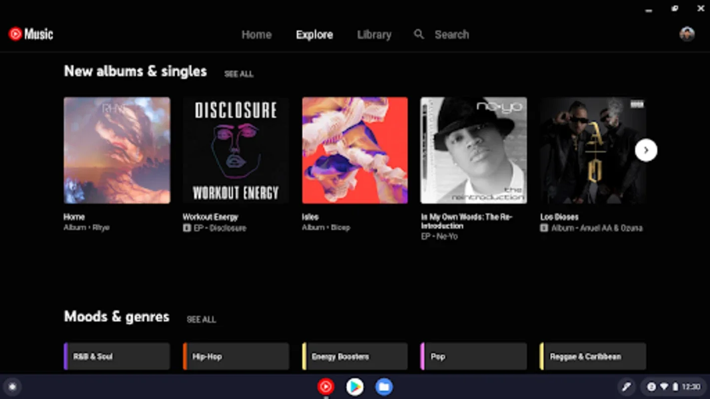 YouTube Music for Chromebook: Stream 70M+ Songs on Android