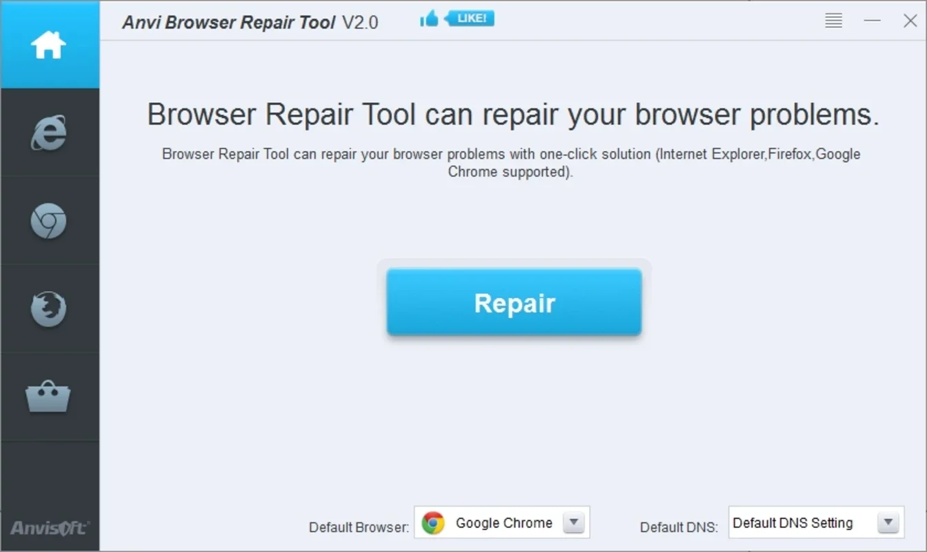 Anvi Browser Repair Tool: Fix Browser Errors on Windows