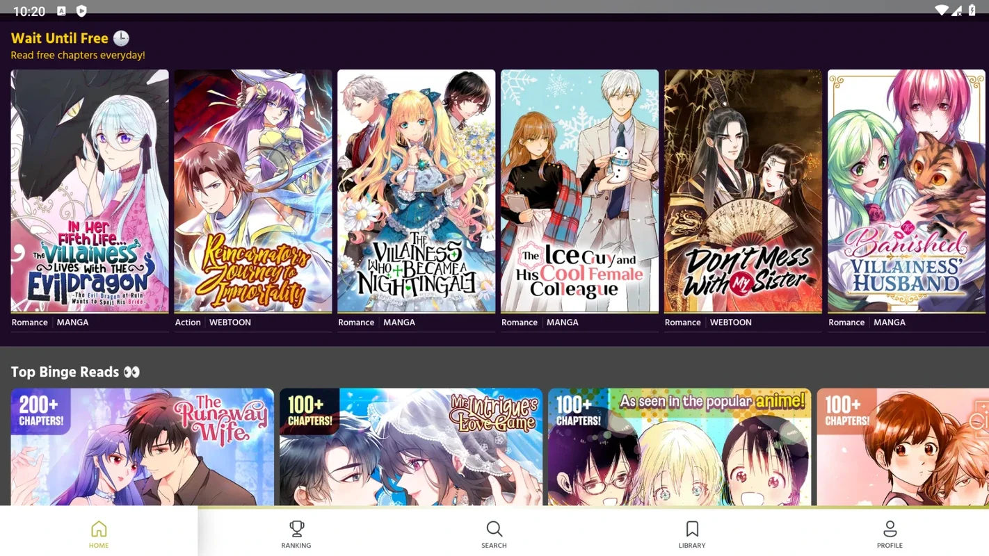 Comikey for Android - Free Reading App for Manga & Manhwa