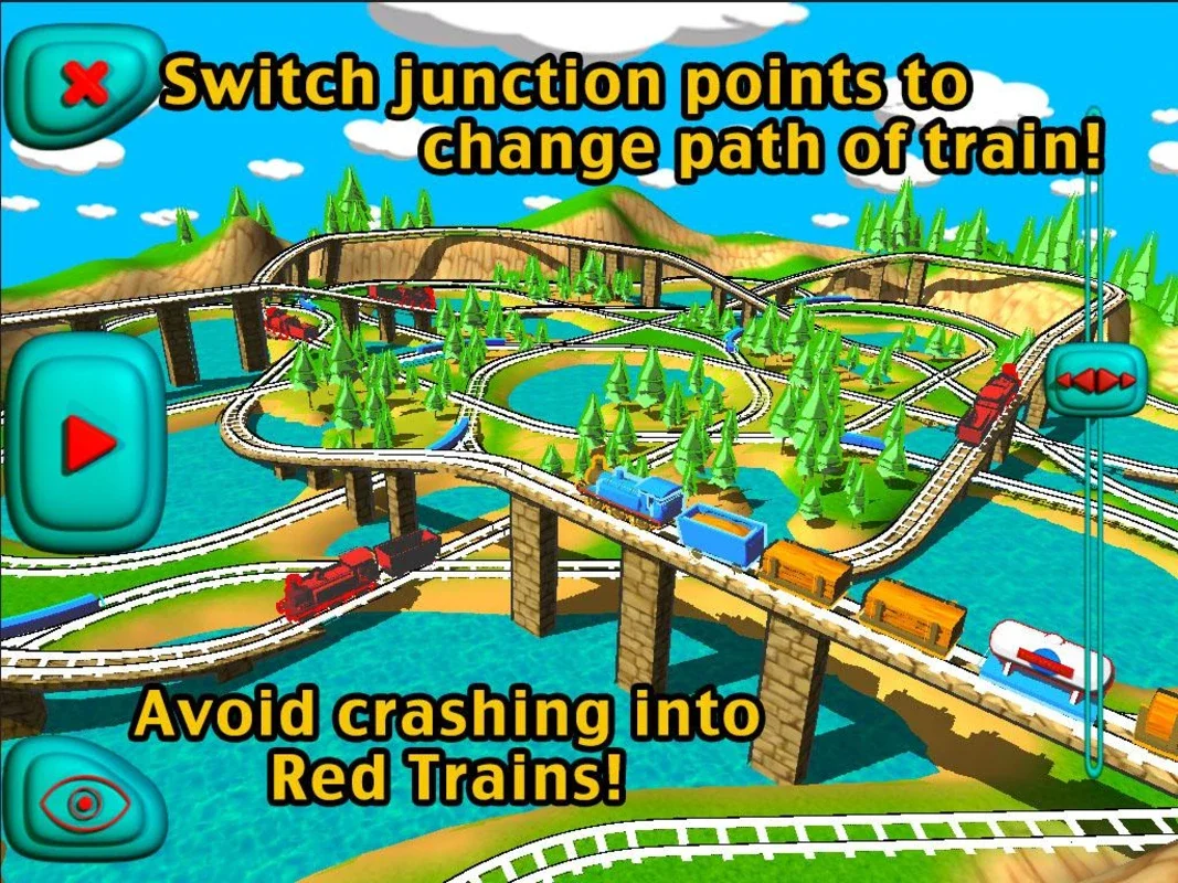 SuperTrainsFree for Android: Dynamic Train Gaming