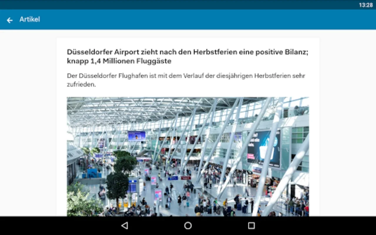 DUStogo for Android - Stay Informed at Dusseldorf Airport