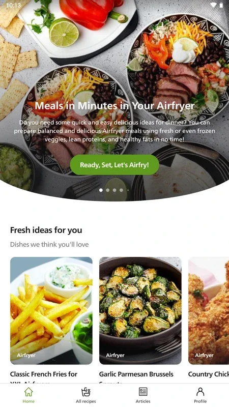 Kitchen+ Airfryer recipes: Healthy Air Fryer Recipes for Android