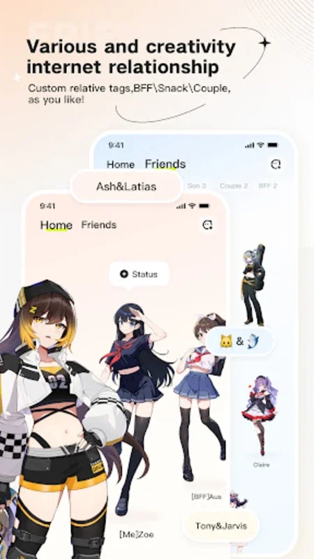 ZRolee for Android - Connect with Global Friends in a 3D Virtual World