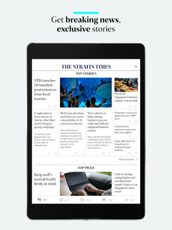 Straits Times for Android - Stay Informed with Quality Journalism