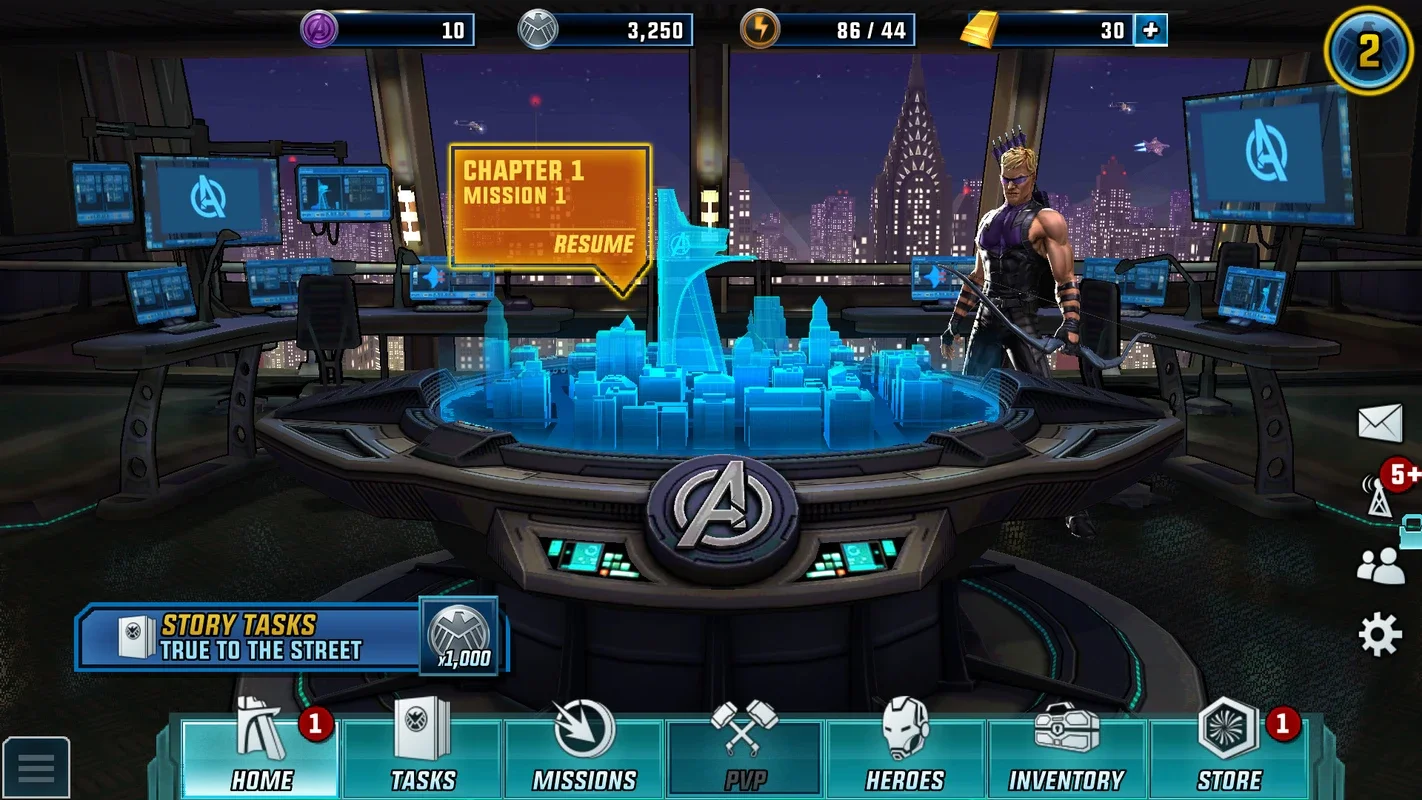 Marvel: Avengers Alliance 2 for Android - Assemble the Avengers